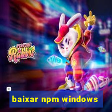 baixar npm windows